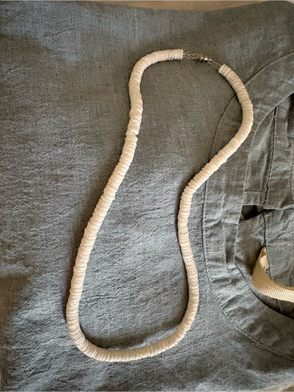 White Puka Shell ~ 18 inches